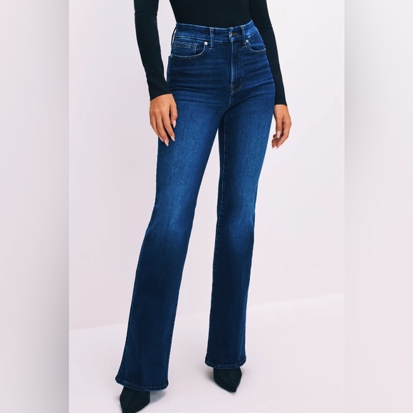 Good American - Good Classic Bootcut - BLUE811 - Picture 2 of 7